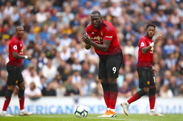 Manchester United Romelu Lukaku 2018 AUG
