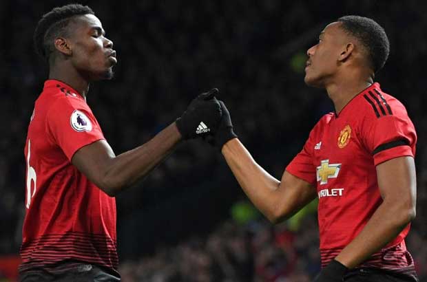 Man Utd Pogba Martial