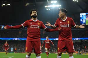 Liverpool Salah Firmino