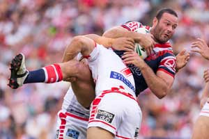 Roosters Cordner Tackled